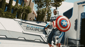 Captain America Marvel GIF by Disneyland Paris