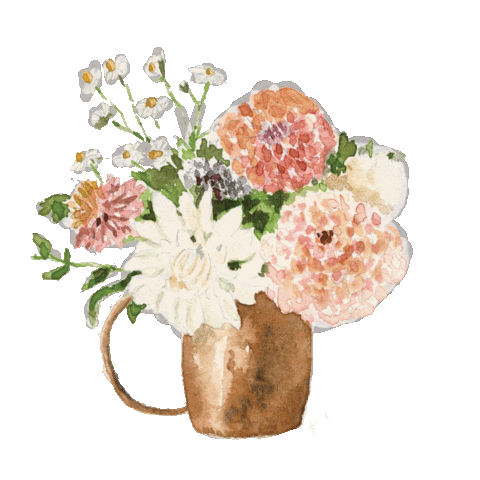 Flower Fall Sticker