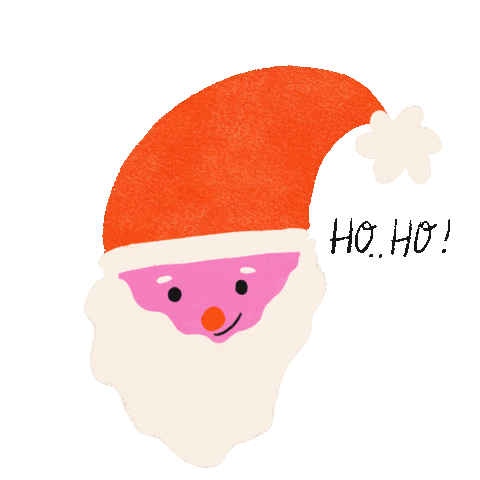 Santa Claus Christmas Sticker by Nhena