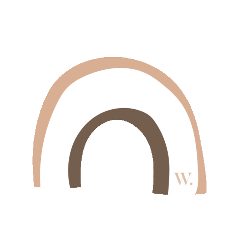 Rainbow Sticker by Wolfie Kids