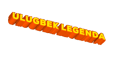 Ulugbek Legenda Sticker