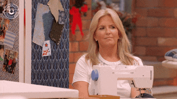 Shock What GIF by The Great British Sewing Bee