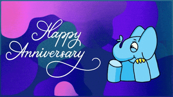 Happy Anniversary GIF by Digital Pratik