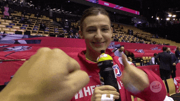 Womens Handball Thumbs Up GIF by EHF