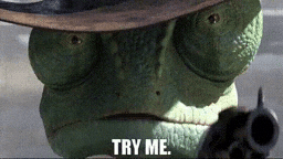 Serious Rango GIF