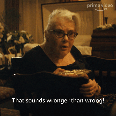 You Are Wrong Dont GIF by Prime Video UK
