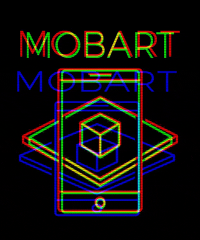 mobartapp art phone augmented reality tecnologia GIF