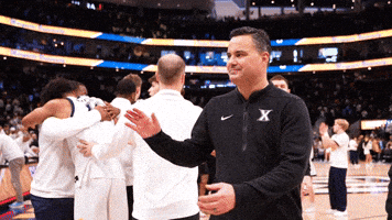 Big East Celebration GIF by Xavier Men's Basketball's Basketball