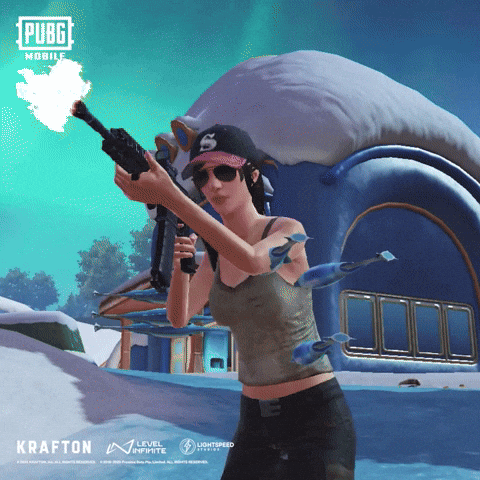 Snow Winter GIF by Official PUBG MOBILE