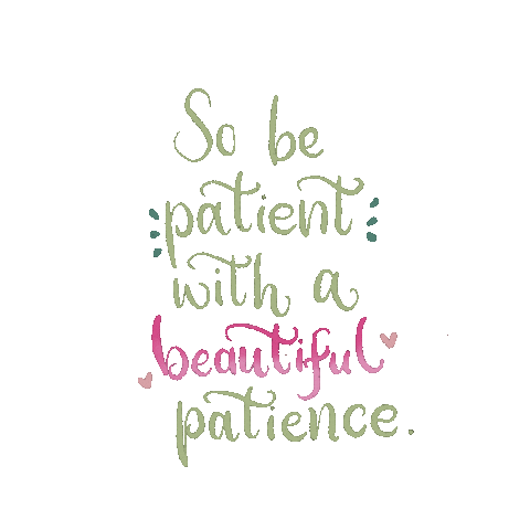 Patience Sticker