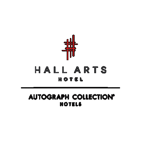 Hall Arts Sticker by Coury Hospitality