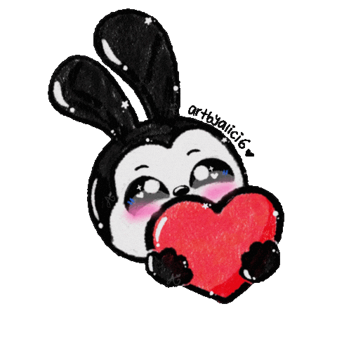 Oswald The Lucky Rabbit Alicia Sticker
