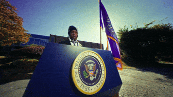 Thepresident GIF by Raq Baby