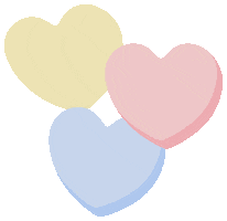 Valentines Day Hearts Sticker