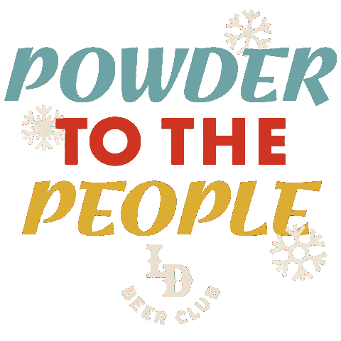 Winter Brewery Sticker by Lazy Dog Restaurant & Bar