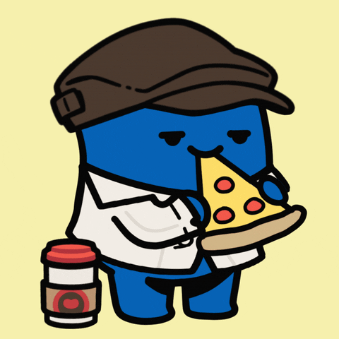 Pizza Eating GIF by LAVIO