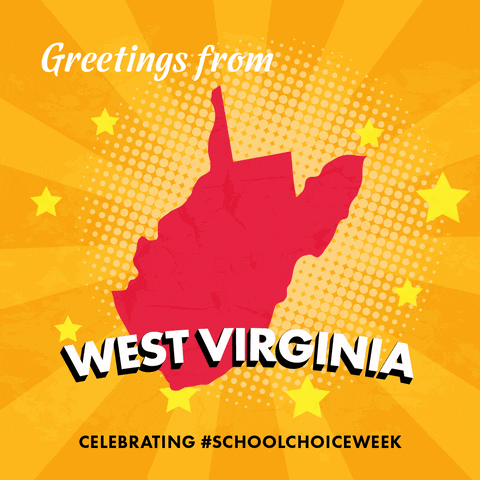 West Virginia Education GIF by National School Choice Week
