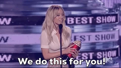 Mtv Awards GIF by MTV Movie & TV Awards