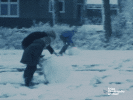 Snow Winter GIF by Fries Film & Audio Archief
