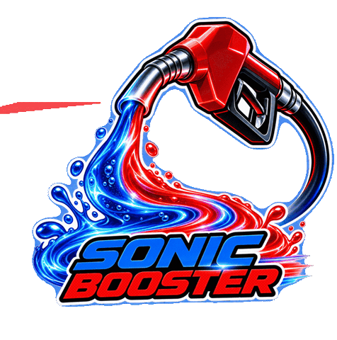 Sonic Booster Sticker