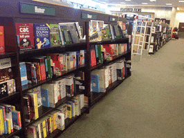 floating barnes and noble GIF