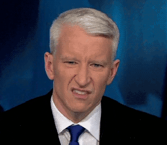 Rape is &lsquo;sexy&rsquo;? Anderson Cooper at a loss for words during his interview of E. Jean Carroll giphy