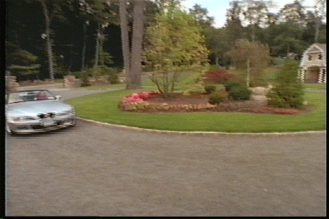 retro car gif wallpaper