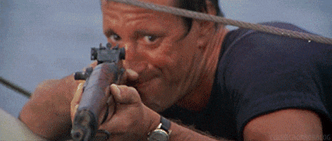 shark attack jaws GIF