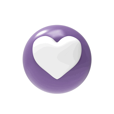 Heart Sticker by Aniéli Cristina Linhares