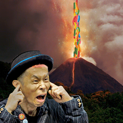 explosion volcano GIF by Trolli