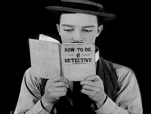 Buster Keaton Detective GIF by Maudit - Find & Share on GIPHY