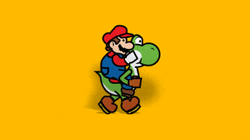 Walking Mario GIF