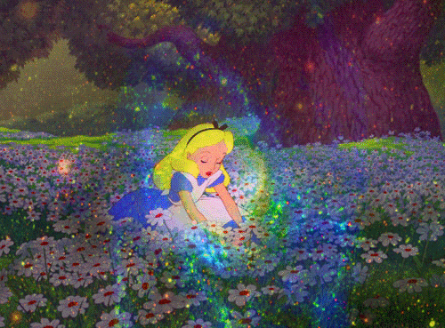 Alice In Wonderland Rainbow Gif Find Share On Giphy