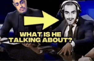 What Is He Talking About GIF