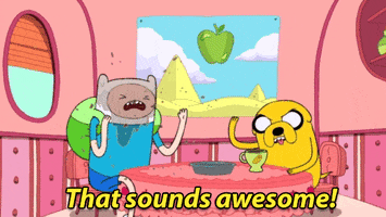 Adventure Time Reaction GIF