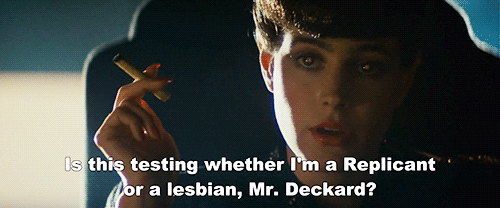 Image result for blade runner replicant test gif"