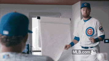 ben zobrist GIF by MLB