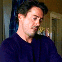 Confused Robert Downey Jr GIF
