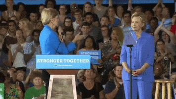 indy hillary clinton clinton warren elizabeth warren GIF