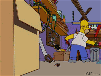 Homer Simpson Hunts GIF - Find & Share on GIPHY