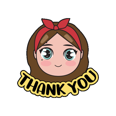 Cute Girl Love Sticker