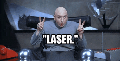 Dr Evil Laser GIF