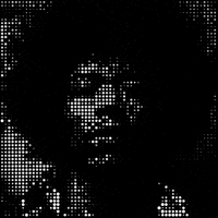 Jimi Hendrix Processing GIF by Jodeus