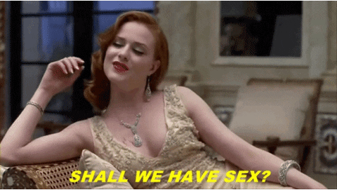 Actress Evan Rachel Wood asking: shall we have sex?