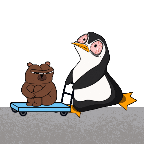 Go Away No Sticker by pengztracted