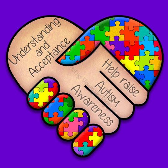 Image result for World Autism Awareness Day GIF