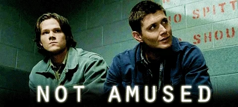 angry dean winchester GIF