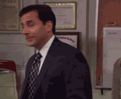Image result for the office no gif