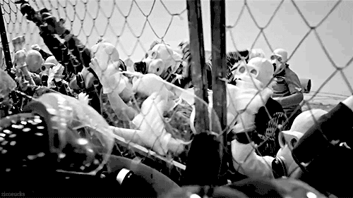 black and white film GIF