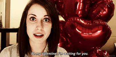Valentines Day Waiting GIF